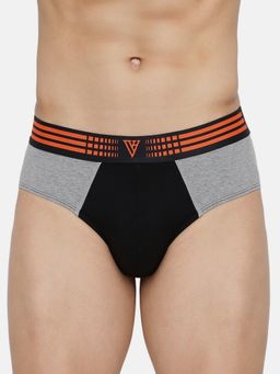 Van Heusen Innerwear - Men Antibacterial & Colour Fresh Briefs - Black