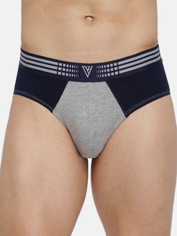 Van Heusen Innerwear - Men Antibacterial & Colour Fresh Briefs - Navy