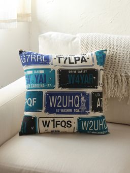 House This - Cushion Covers Blue