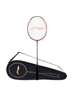 Li-Ning - G-Force Extra Strong 9000 Strung Badminton Racquet (Black, White 84 g)