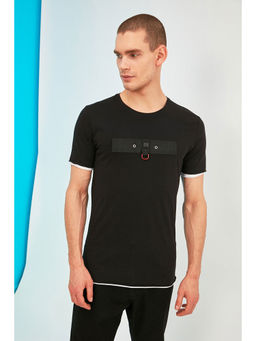 Trendyol - Man Black T-Shirt