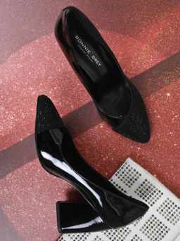Ronnie Grey - Women Black Embellished Pumps