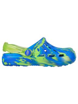 SKECHERS - Boys Swifters-Transluminator Blue Clogs