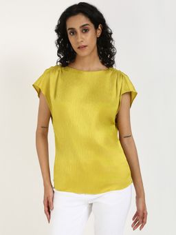 Calvin Klein - Womens Yellow Color Top