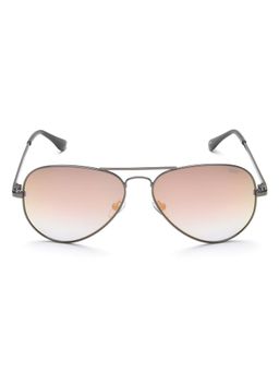 IDEE - Unisex Full UV Protected Multi-Color Lens Aviator Sunglasses (58)