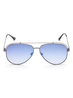 IDEE - Unisex Full UV Protected Blue Lens Aviator Sunglasses (59)