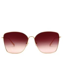 Longchamp - Women Full UV Protected Brown Lens Square Sunglasses (60)