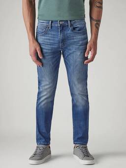Levi's - Mens 512 Blue Slim Tapered Fit Mid Rise Jeans