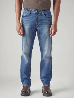 Levi's - Mens 527 Blue Bootcut Fit Mid Rise Performance Jeans