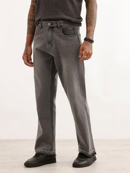 WROGN - Bootcut Fit Solid Denim Jeans
