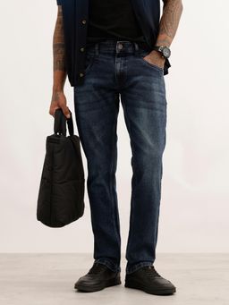 WROGN - Faded Straight Fit Denim Jeans