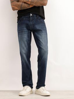 WROGN - Faded Straight Fit Denim Jeans