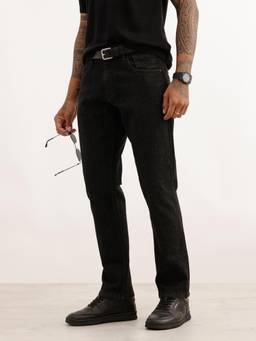 WROGN - Washed Straight Fit Denim Jeans