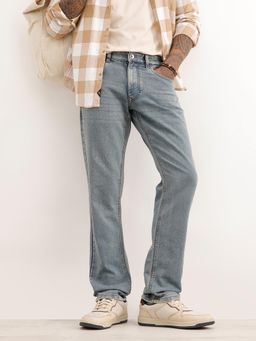WROGN - Washed Straight Fit Denim Jeans