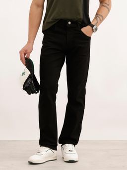 WROGN - Solid Straight Fit Denim Jeans