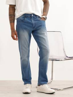 WROGN - Heavy Faded Relaxed Fit Denim Jeans