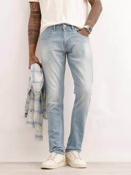 WROGN - Slim Fit Light Faded Denim Jeans