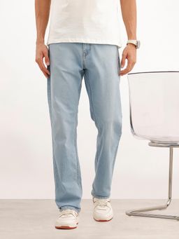 WROGN - Solid Straight Fit Denim Jeans