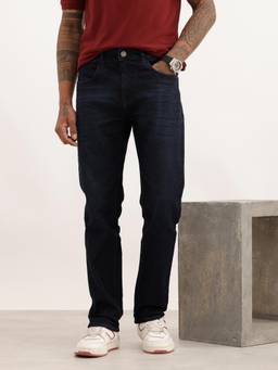 WROGN - Faded Straight Fit Denim Jeans