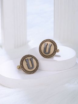 Cosa Nostraa - Unique U Metallic Cufflinks