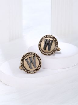 Cosa Nostraa - Wonderful W Metallic Cufflinks