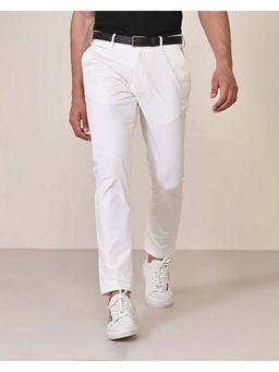 S&N by Shantnu Nikhil - Classic Off White Chinos