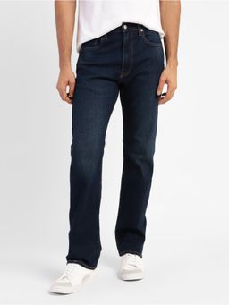 Levi's - Men Navy Blue 551z Straight Fit Jeans