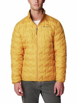 Columbia - Mens Yellow Delta Ridge Down Full Sleeve Trekking Hiking Jacket