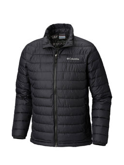 Columbia - Mens Black Powder Full Sleeve Trekking Hiking Jacket