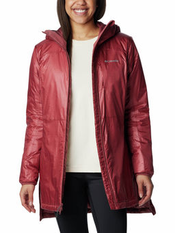 Columbia - Womens Red Arch Rock Double Wall Elite Mid Full Sleeve Trekking Hiking Jacket