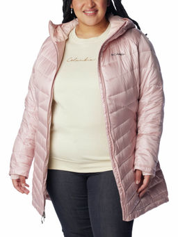 Columbia - Womens Pink Joy Peak Mid Full Sleeve Trekking Hiking Jacket