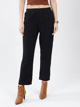 Monte Carlo - Women's Regular Fit Casual Pant Black