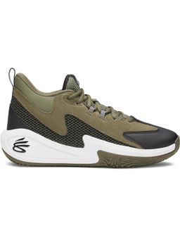 Under Armour - Green Curry 3Z 25 SDE Basketball Shoes