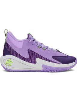 Under Armour - Purple Curry 3Z 25 SDE Basketball Shoes