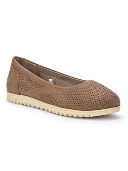 WOODLAND - Women Brown Ballerinas