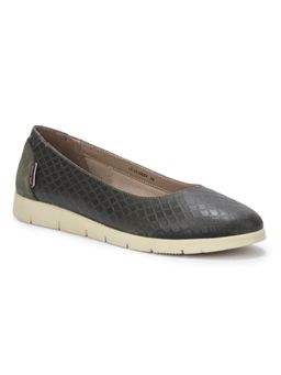 WOODLAND - Women Olive Ballerinas