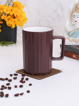 CLAY CRAFT - Fine Ceramic Milk Mug - 350 ml - 2Pc