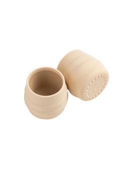 Bibado - Yellow Sippit Silicone Open Non-Slip Drinking Cup for Babies (Pack of 2)