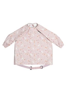 Bibado - Pink Bunnies Print Stain & Water Proof Coverall Bib
