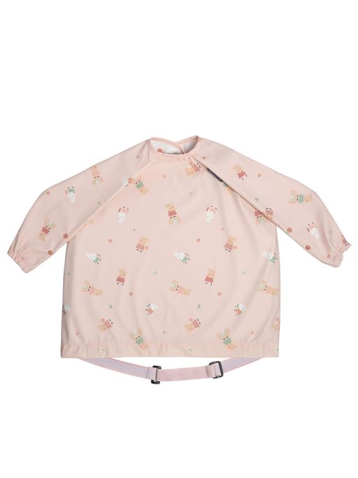 Bibado Pink Peppa Pig Pink Stain & Water Proof Coverall Weaning Bib