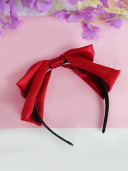 Soho Boho Studio - Red Bow Serena Headband