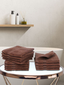 BIANCA - Paradiso Face Towel Choc03
