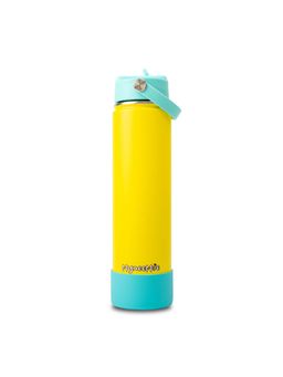 MyneeMoe - Yellow Flow 750ml Stainless Steel Water Bottle