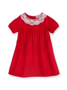 Beebay - Red Polyester Round Neck Dress