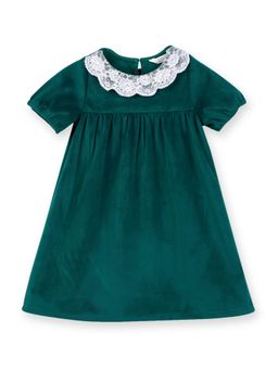 Beebay - Green Polyester Round Neck Dress