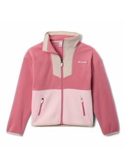 Columbia - Pink Polyester Regular High Neck Jacket
