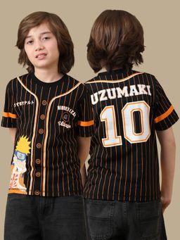 Kidsville - Official Naruto Cotton Regular Round Neck T-Shirt