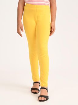 ZION - Cotton Lycra Skinny Mid Waist Leggings