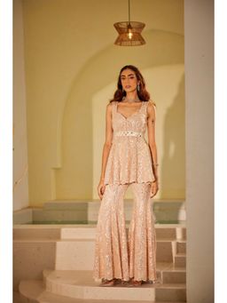 Twenty Nine - Mirrorwork Scallop Bell Bottom