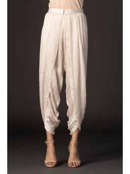 Twenty Nine - Off White Tulip Mirror Spread Dhoti
